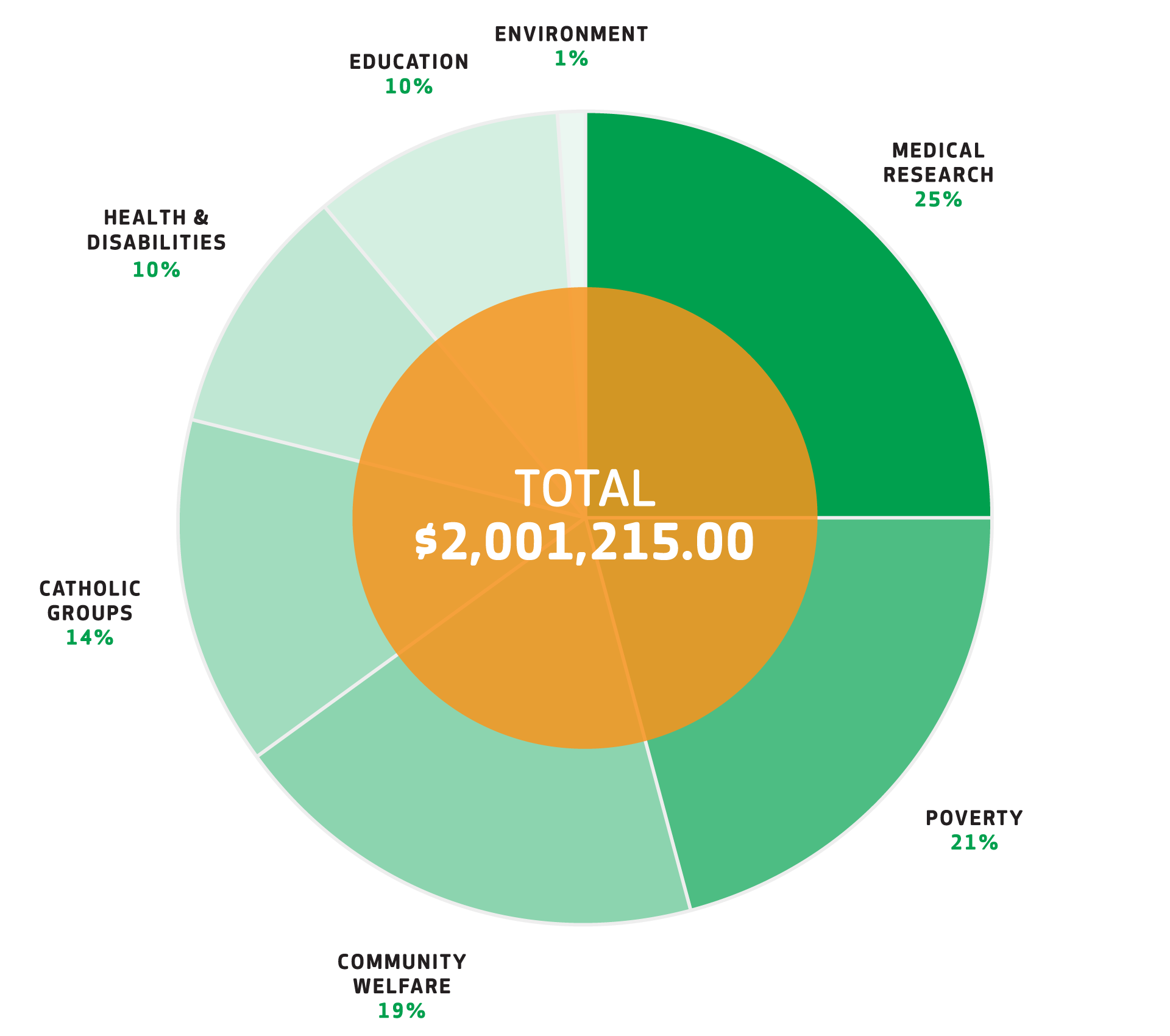 Donations Graph 2020-2021