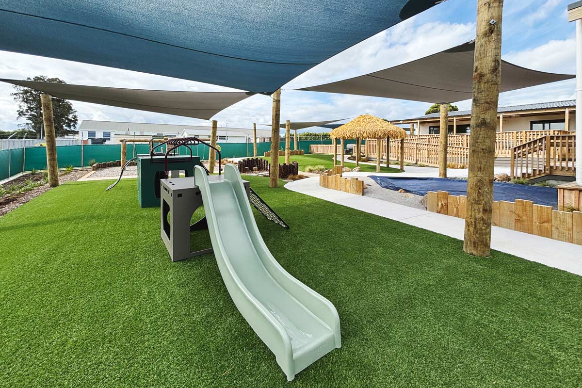 The new early learning centre playground