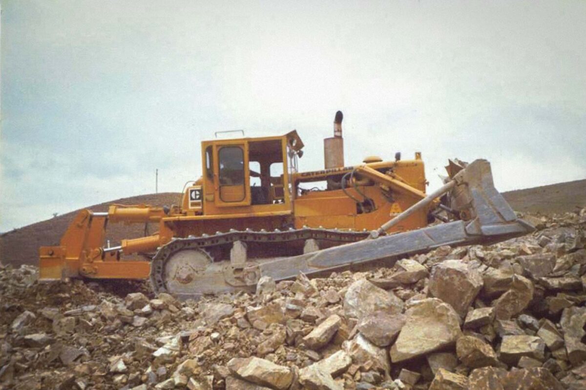 The D9G in operation